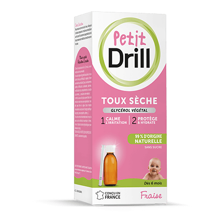 DRILL DRY COUGH CHILDREN SYRUP FRANCE