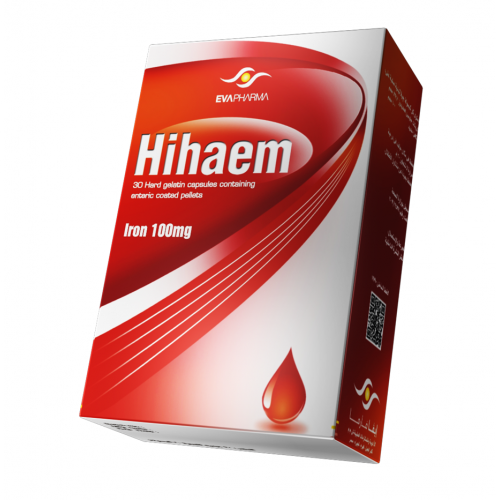 Hiheam 100 mg Iron /Evapharma/Egypt