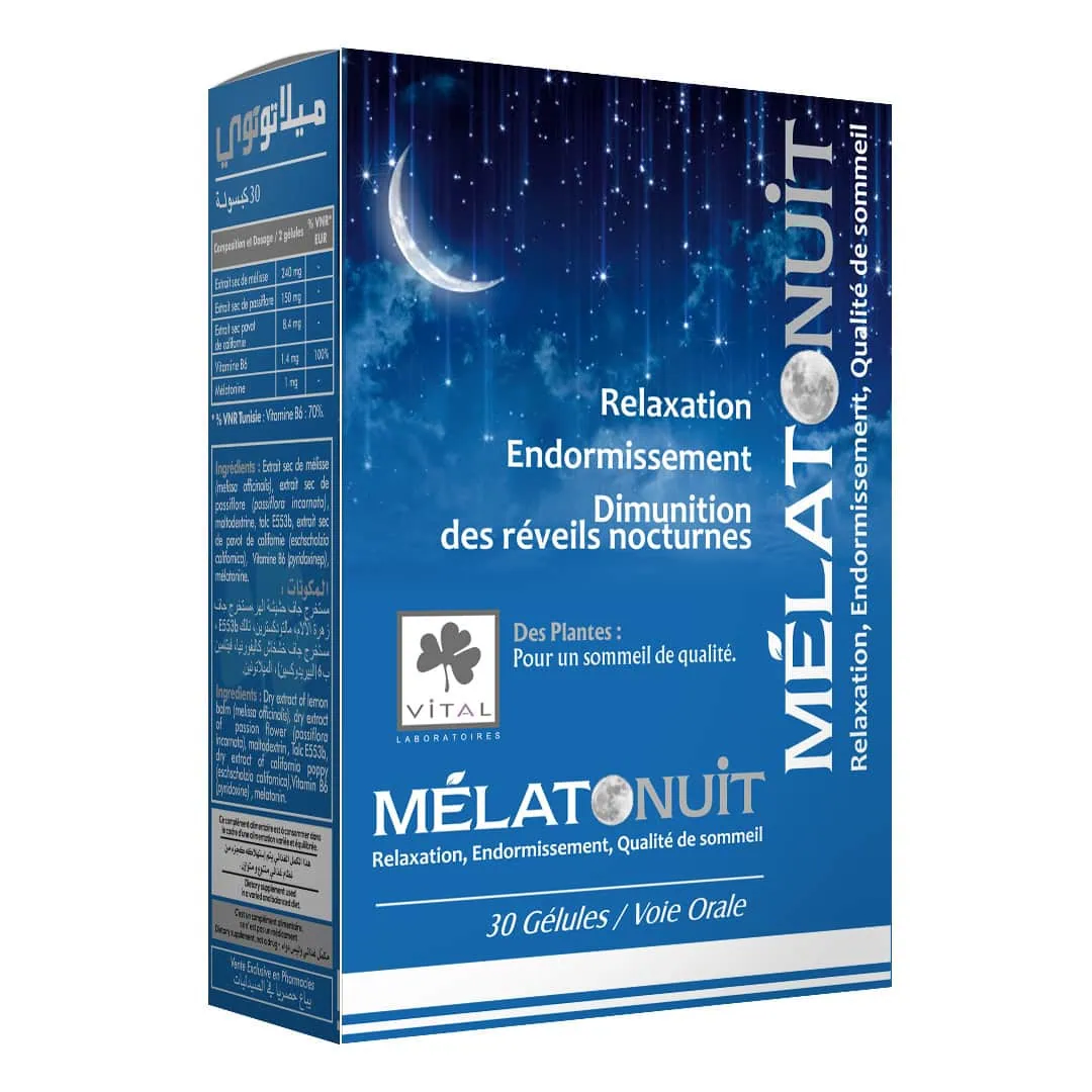 MELATONUIT CAP 30CAP VITAL