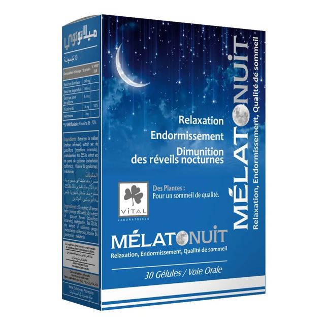 MELATONUIT CAP 30CAP VITAL