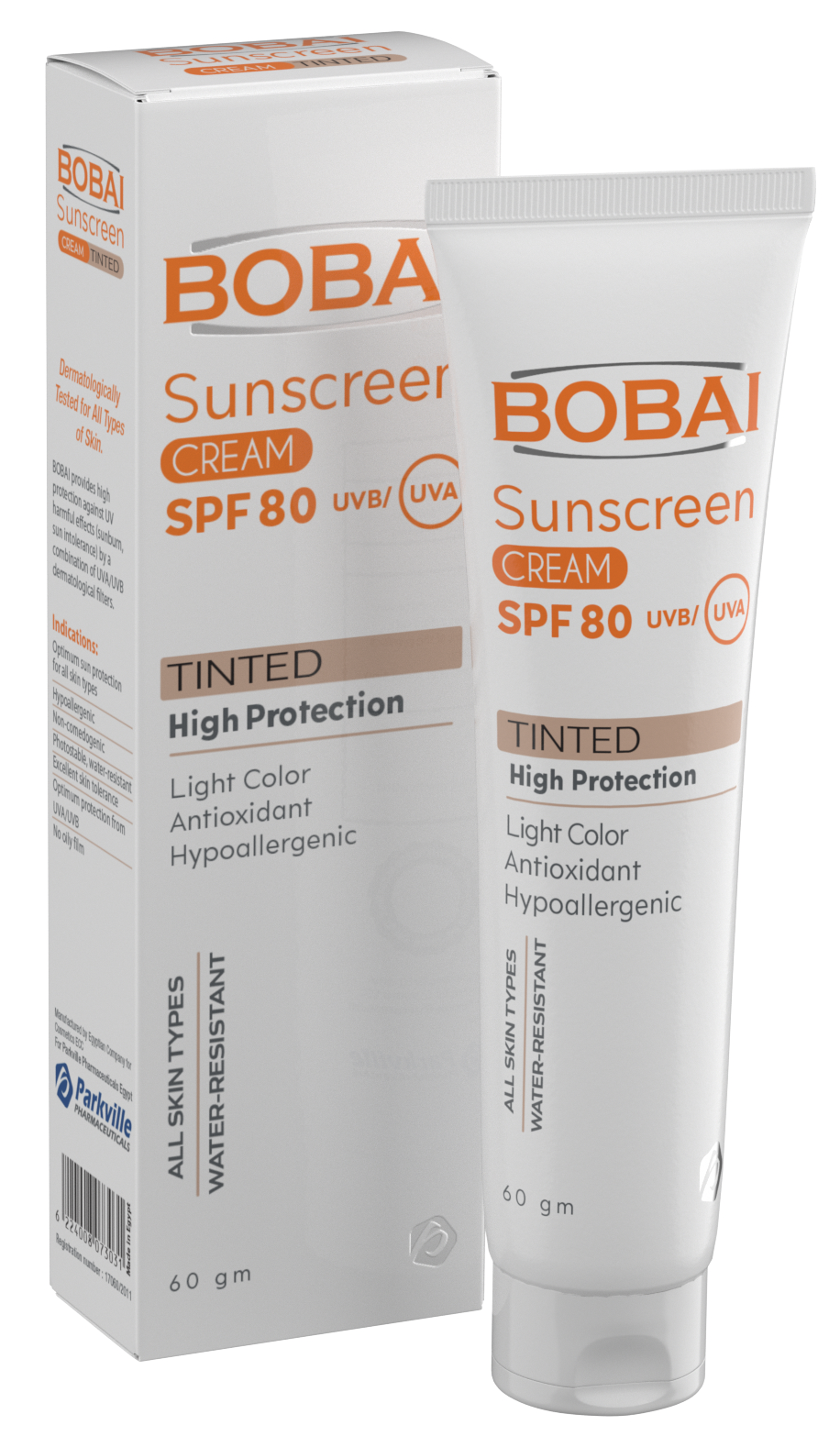 Bobai Sunscreen Tinted Cream SPF80 60 gm