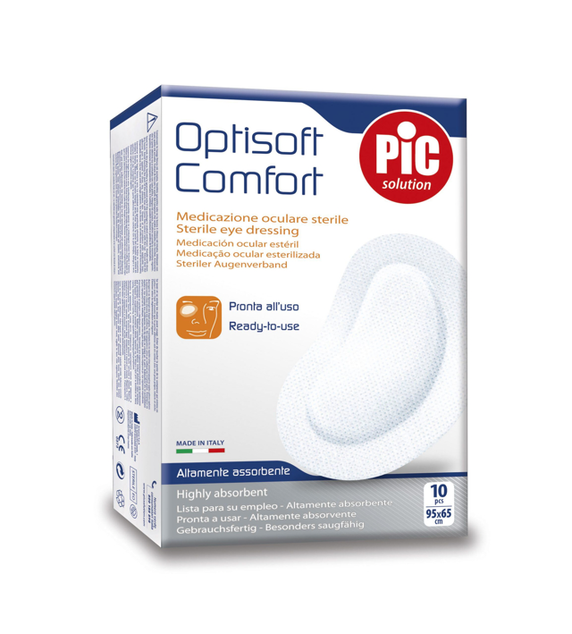 EYE PADS WITH ADHESIVE EDGE