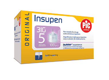 Insupen pen needles G31x5 mm