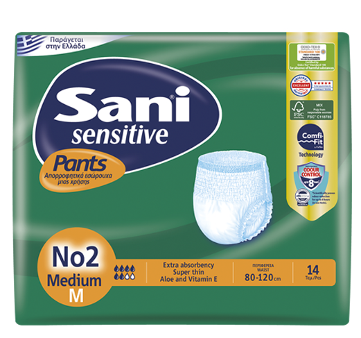 Sani Sensitive Pants No.2 (Medium)