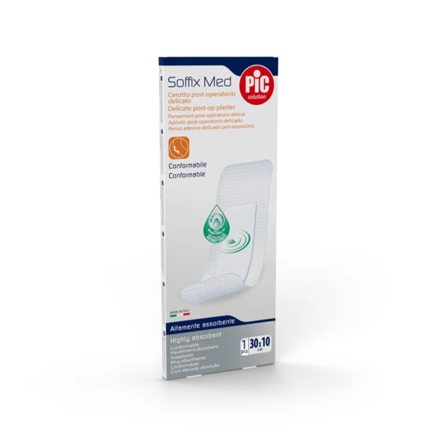 SOFFIX MED PLASTER CM 30X10 STERILE 1PCS