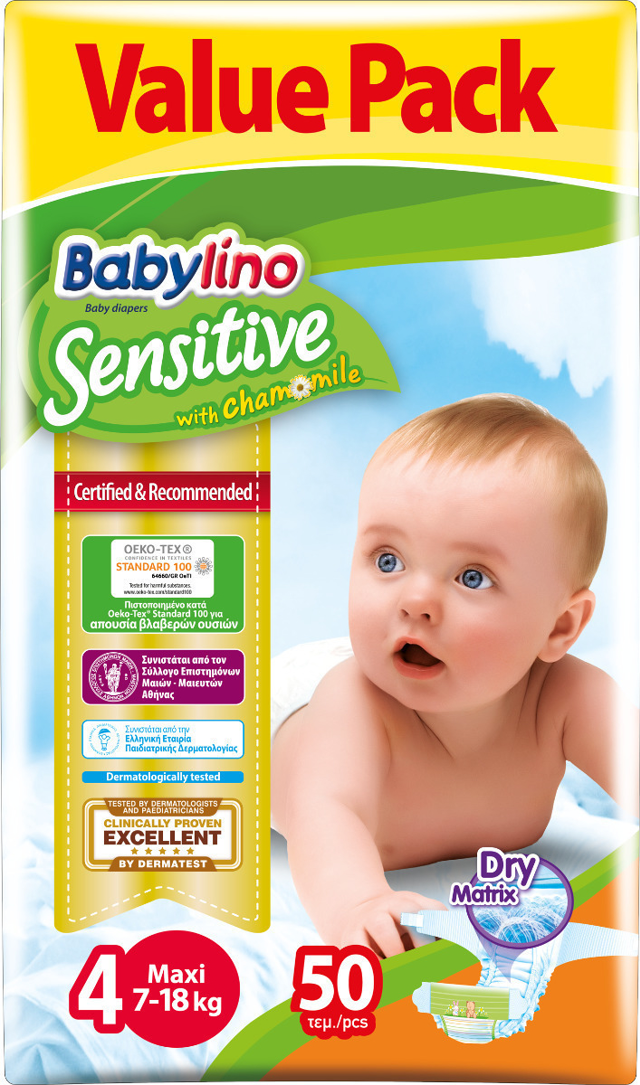 BABYLINO no 4 7-18KG 50PCS