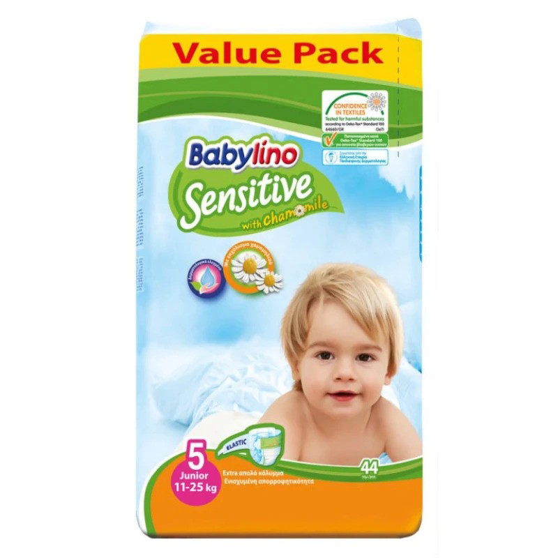 BABYLINO NO 5 11-25KG 44PCS