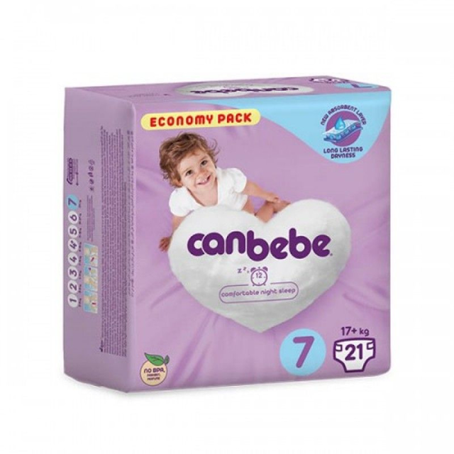 CANBEBE 7/17+KG 21PCS