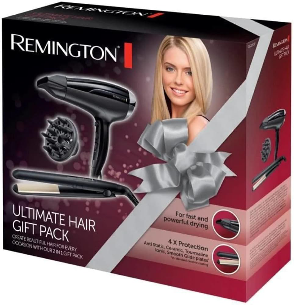 REMINGTON D5215GP UITIMATE HAIR GIFT PACK 