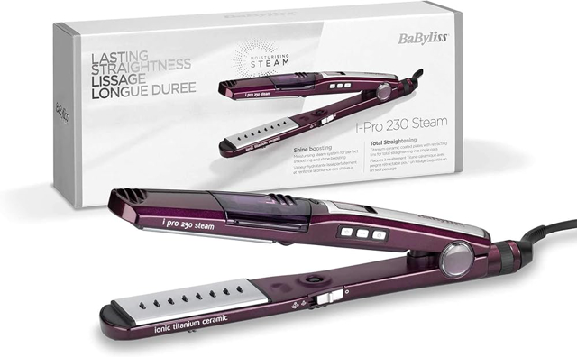 BABYLISS ST395E IPRO 230 STEAM WET AMD DRY 