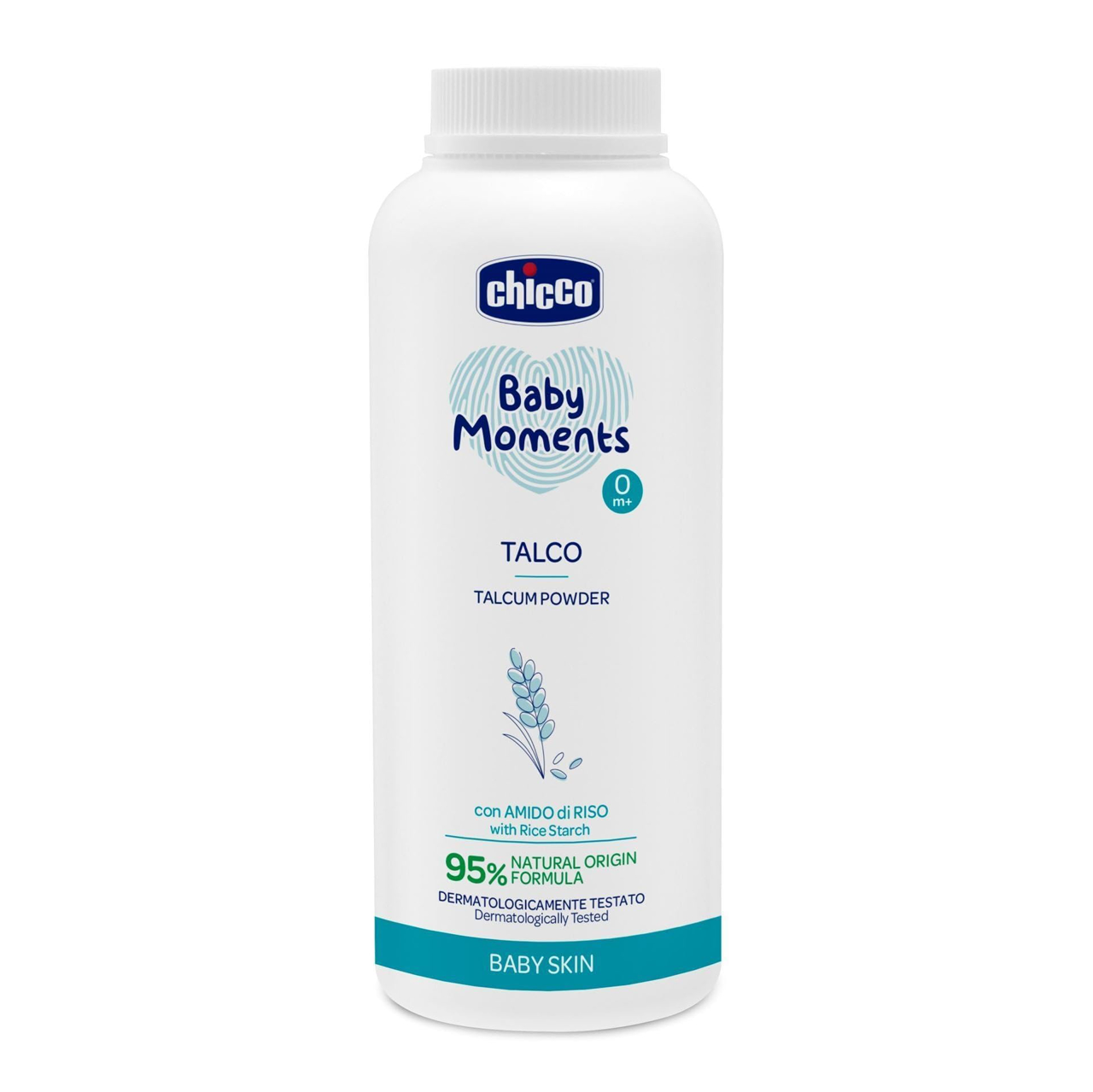 CHICCO BABY MOMENTS TALC POWDER 0M+ 150g