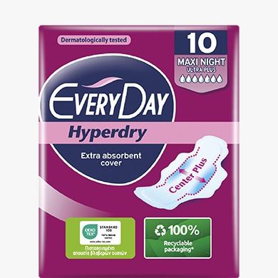 EVERY DAY HYPERDRY 10 PCS MAXI NIGHT