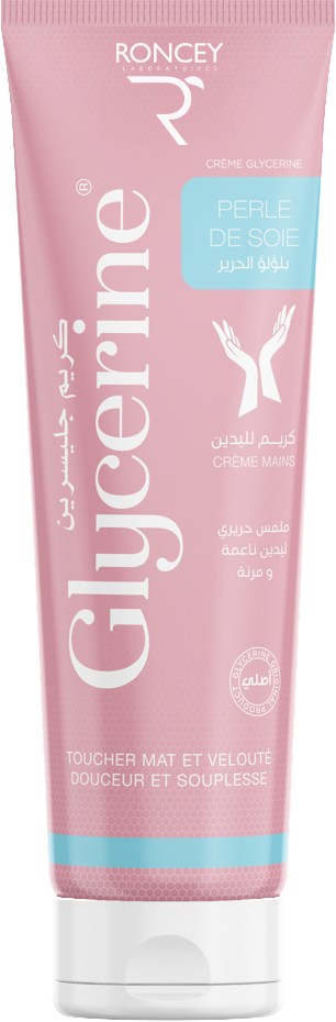 GLYCERINE MOISTURIZING CREAM FOR HAND  PERLE DE SOIE 125ML 