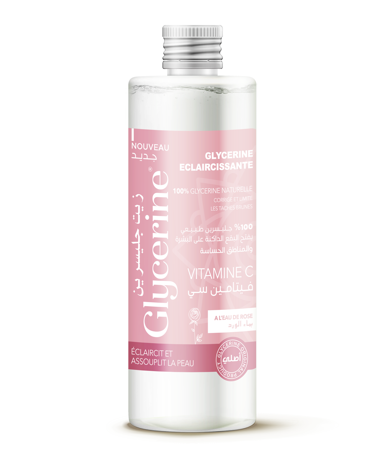 GLYCERINE OIL VITAMIN C WITH ROSE WATER 250ML 