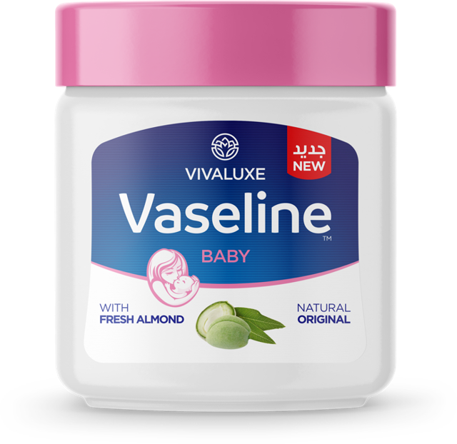 VIVALUXE VASELINE BABY WITH FRESH ALMOND 50GR  