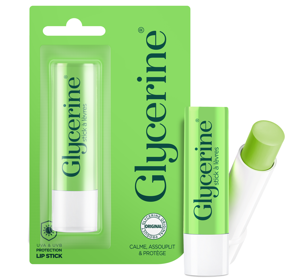 GLYCERINE LIP STICK 4G GREEN