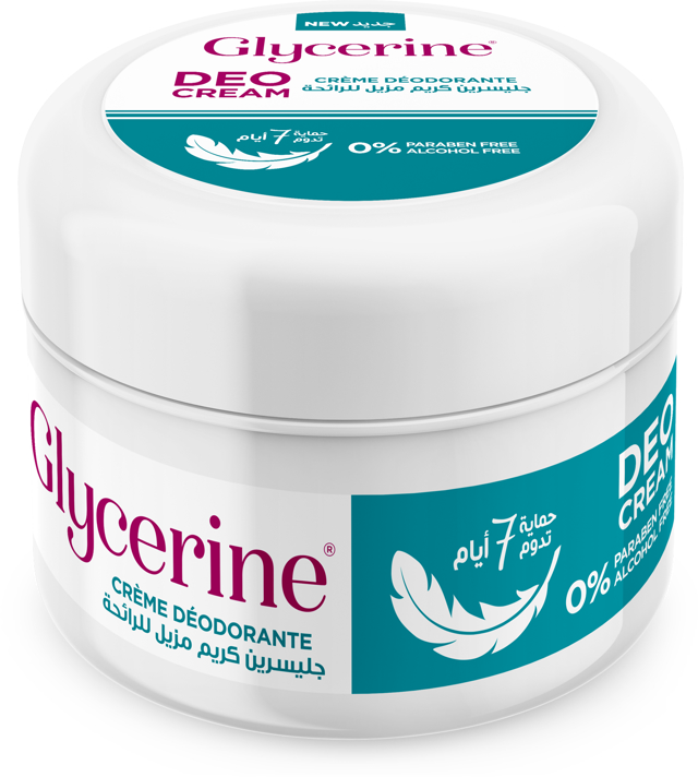 GLYCERINE DEO CREAM DEODORANTE 125ML BLUE 