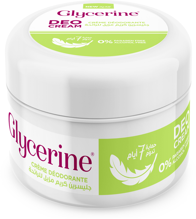 GLYCERINE DEO CREAM DEODORANTE 125ML GREEN 