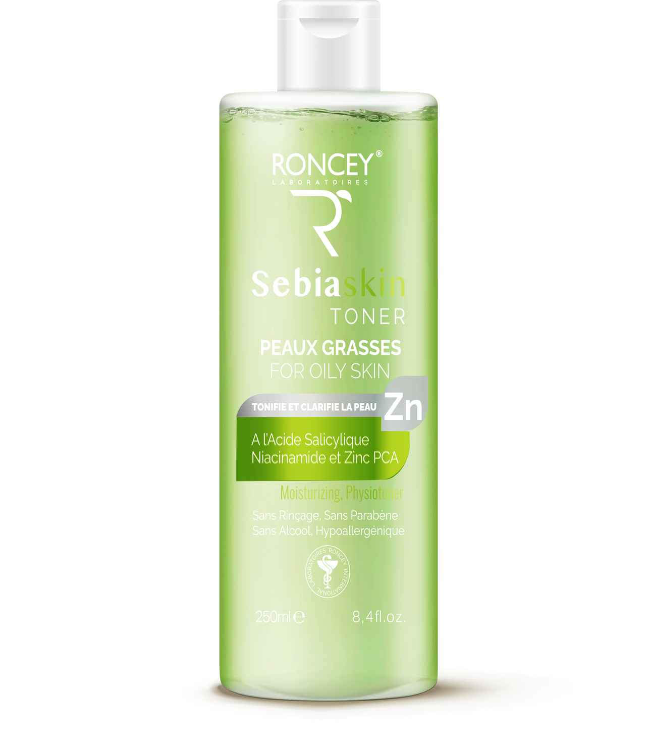 RONCEY SEBIASKIN TONER  FOR OILY SKIN 250ML 