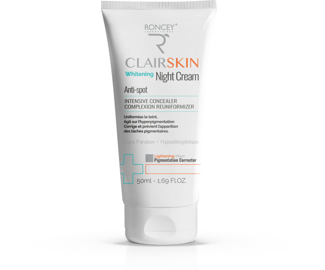 RONCEY CLAIR SKIN WHITENING NIGHT CREAM ANTISPOT 50ML 