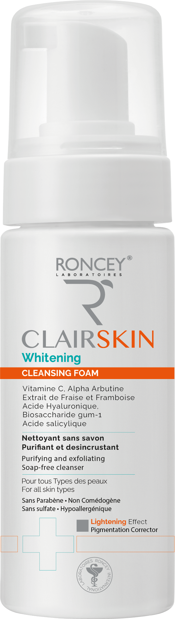 RONCEY CLAIR SKIN WHITENING CLEANING FOAM 150ML 