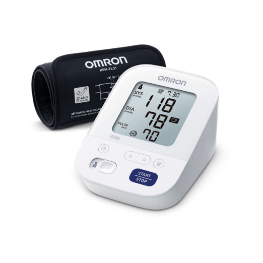Advanced BP monitor with Comfort Cuff for precise measurements.