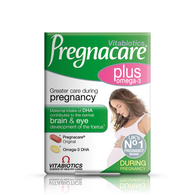 PREGNACARE PLUS OMEGA-3 DURING PREGNANCY TAB
