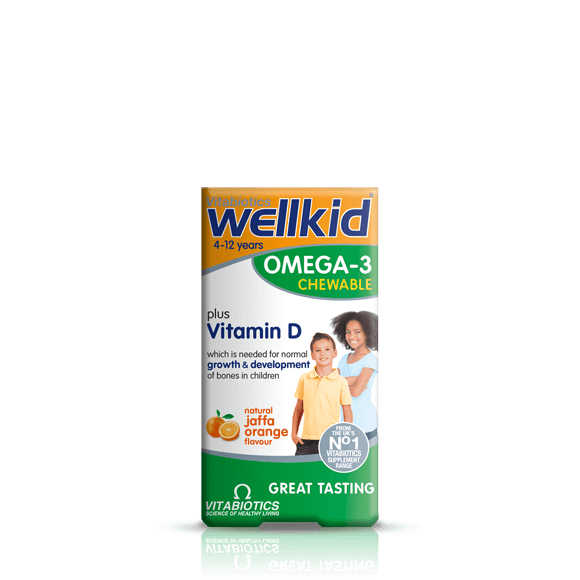 WELLKID OMEGA-3 4-12YRS CHEWABLE