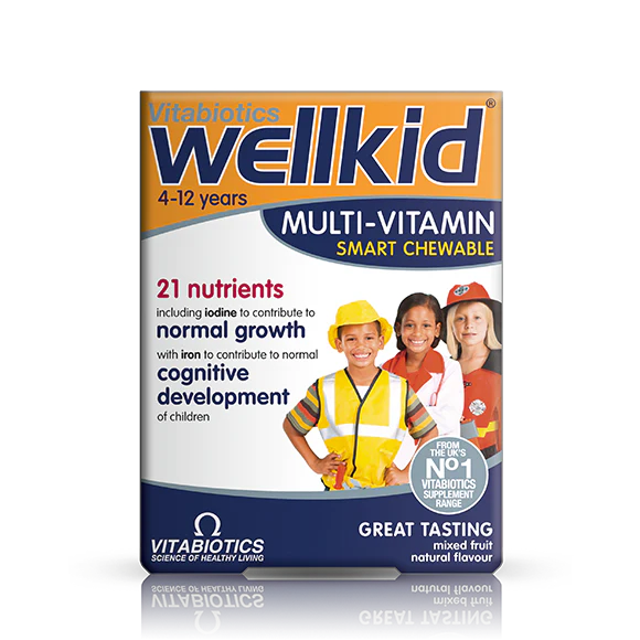 WELLKID MULTI-VITAMIN 4-12YRS 30 TAB
