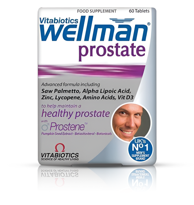 WELLMAN PROSTATE 60 TAB VITABIOTICS