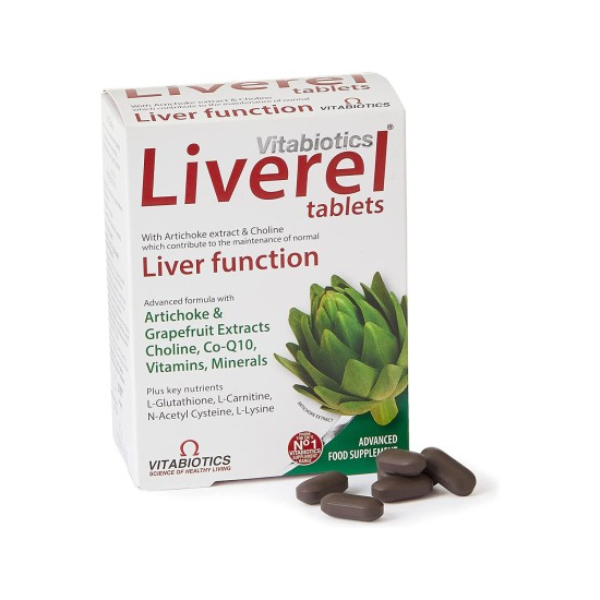 LIVERIL 60 TAB VITABIOTICS 4 STRIPS