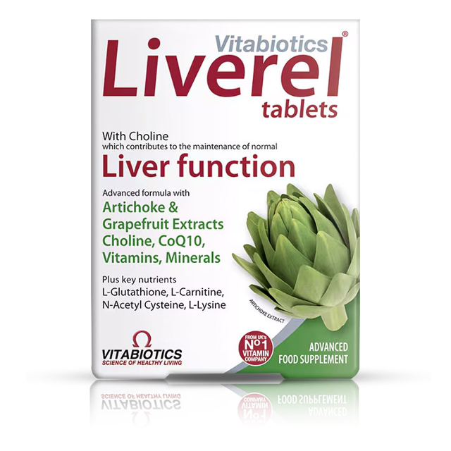 LIVERIL 60 TAB VITABIOTICS 4 STRIPS