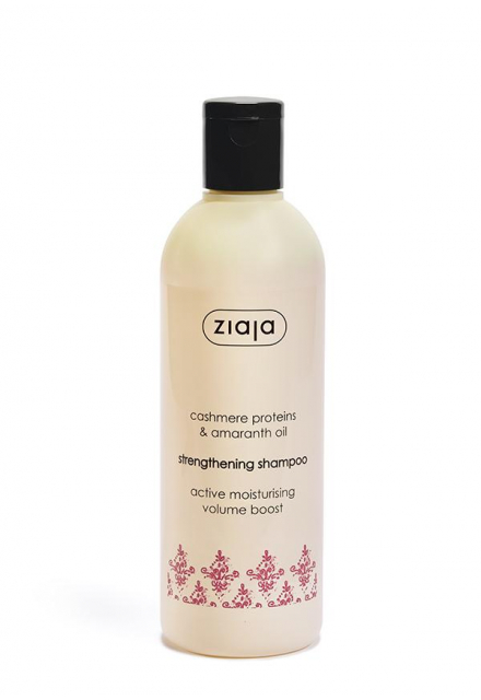 ZIAJA CASHMERE PROTENS &AMARANTH OIL SHAMPOO 300ML 
