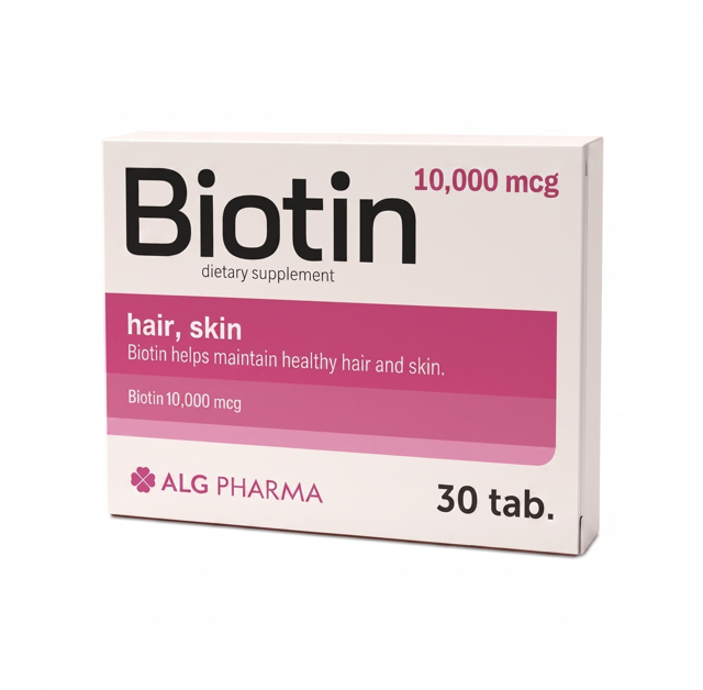 BIOTIN FORTE 10000MCG 30TAB ACTIVLAB 