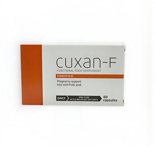 CUXAN-F 60CAP (FERROFOLIC)
